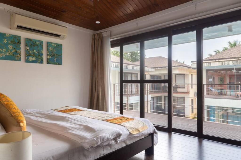 Ochre Villa- Luxury Property In Assagaon / Вагатор Екстериор снимка