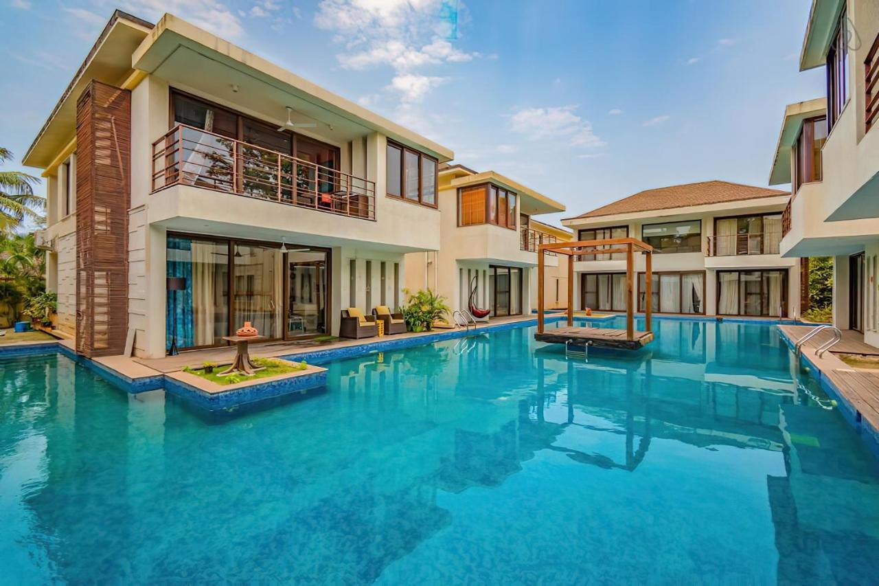 Ochre Villa- Luxury Property In Assagaon / Вагатор Екстериор снимка