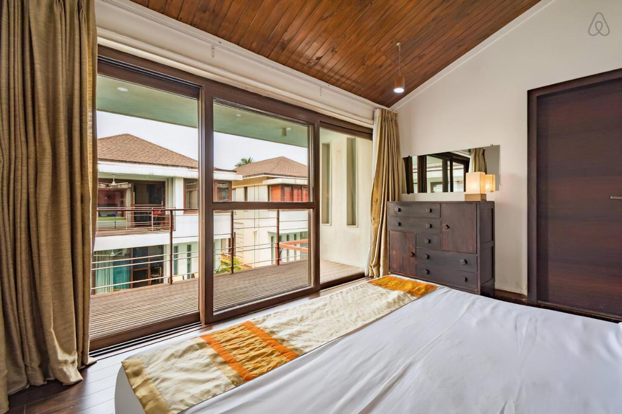 Ochre Villa- Luxury Property In Assagaon / Вагатор Екстериор снимка